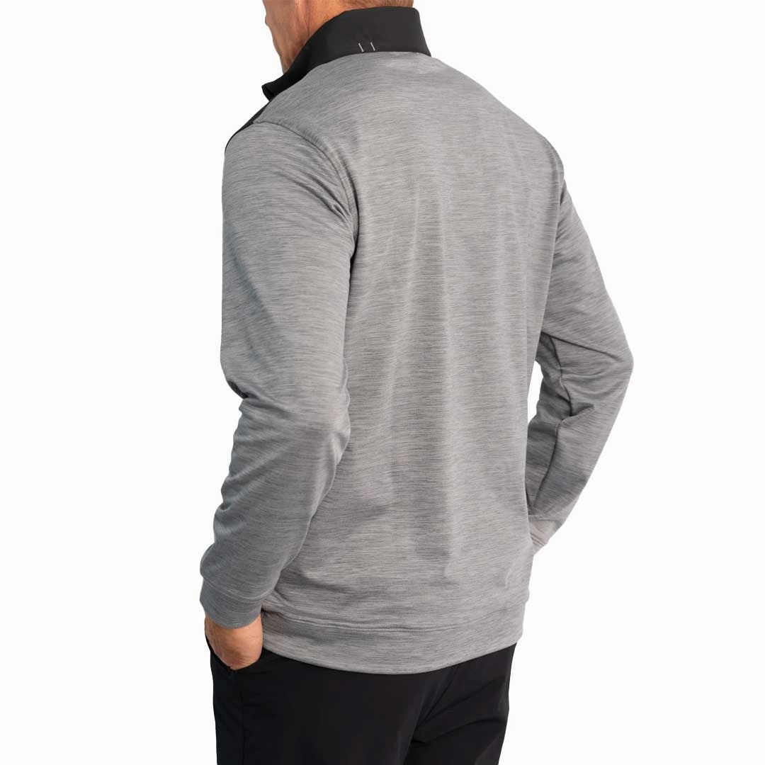 Puma - Men's Cloudspun Colorblock 1/4 Zip Sweater (537463 01)