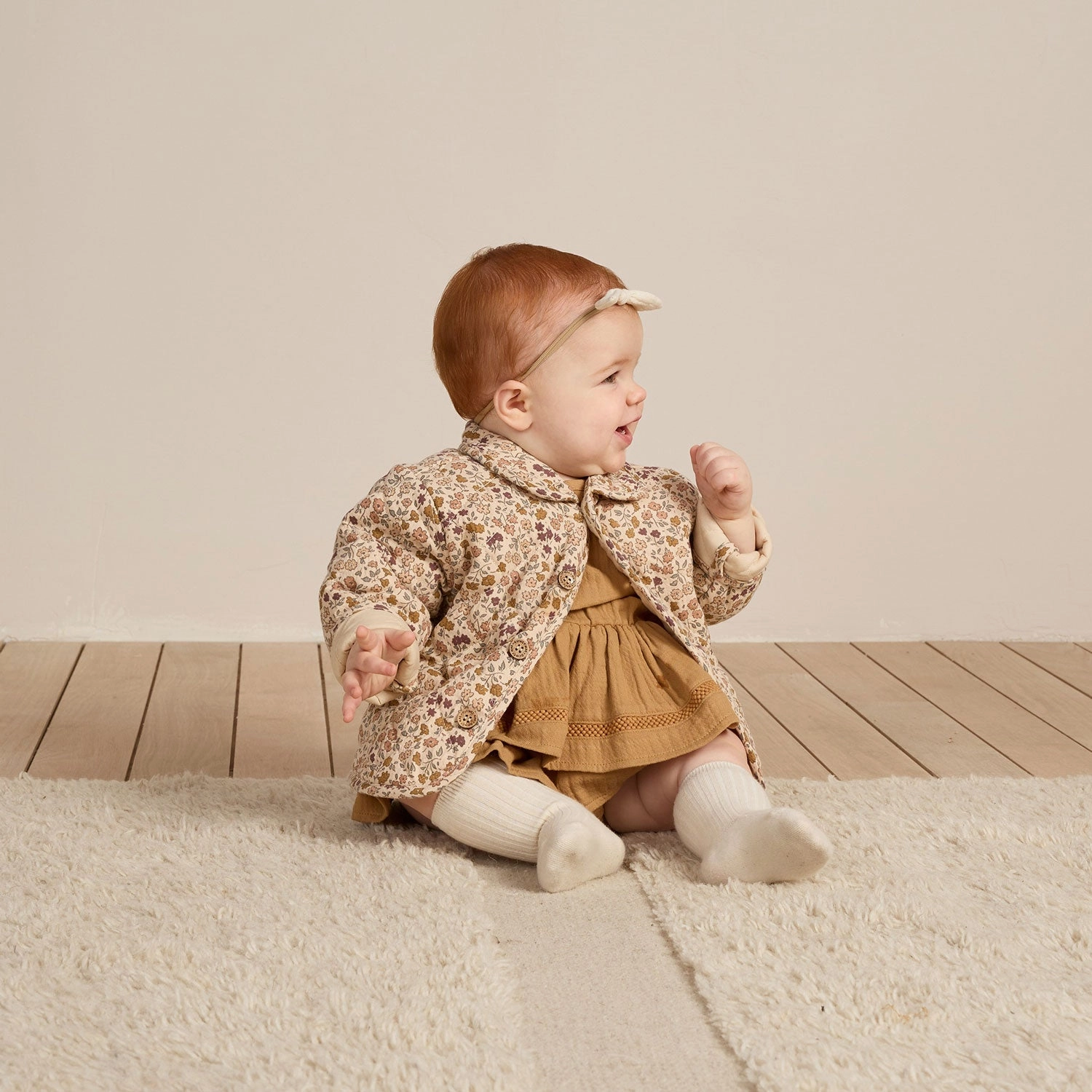 Quilted Jacket - Posy - Shell - FINAL SALE