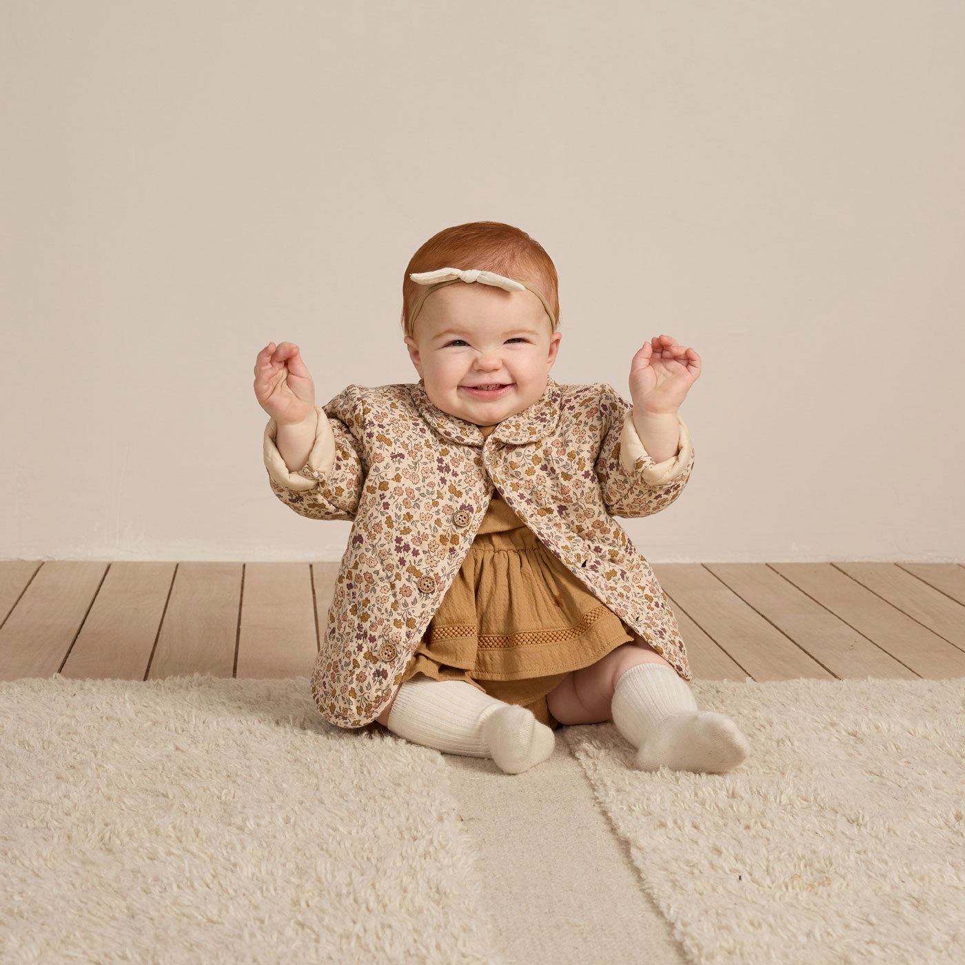 Quilted Jacket - Posy - Shell - FINAL SALE