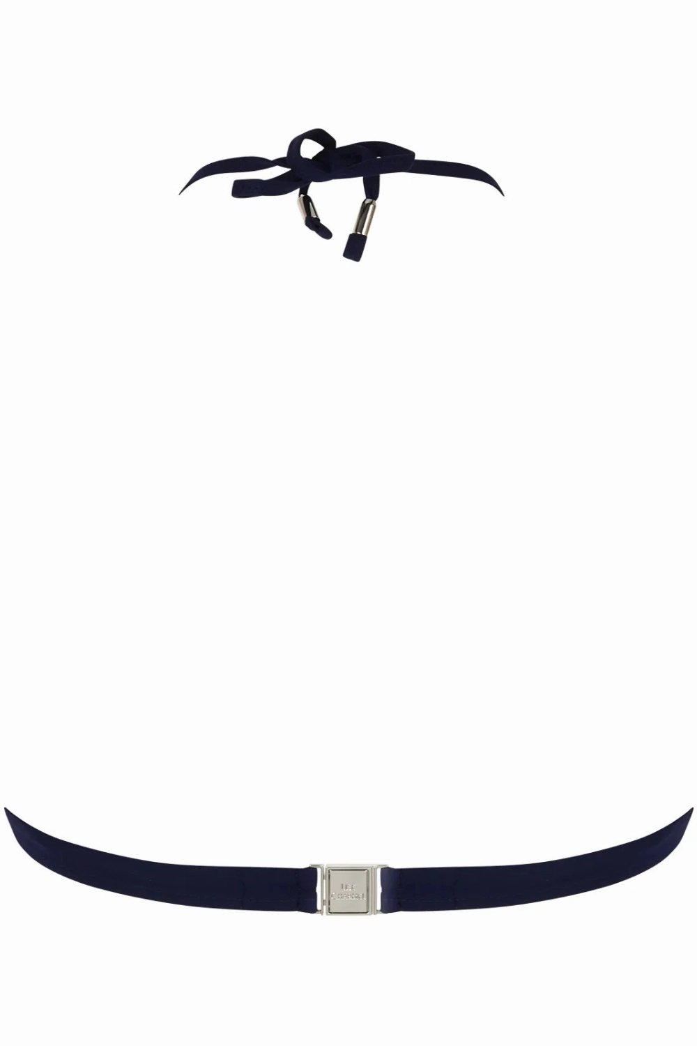 Rayure En Ligne Triangle Bikini Top