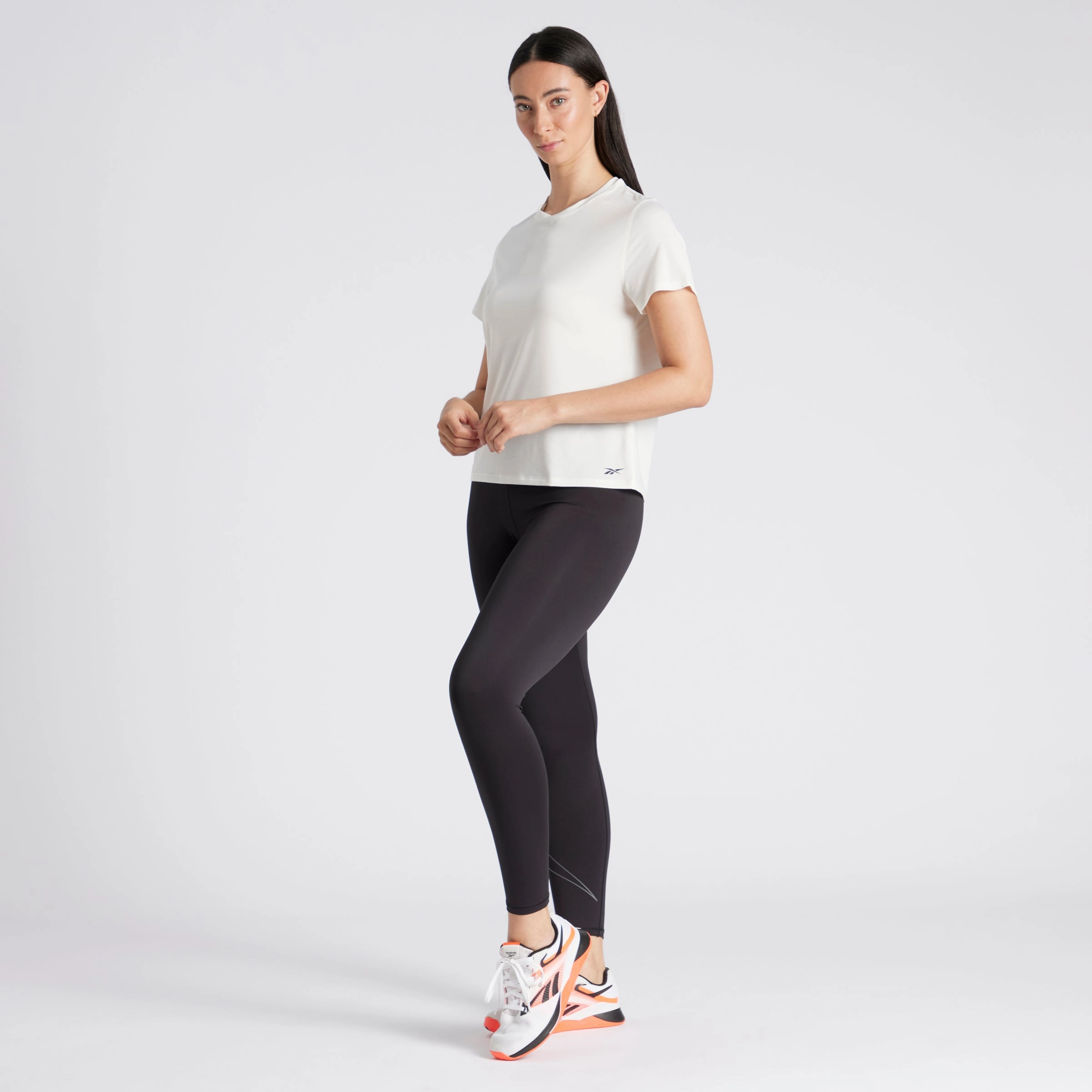 Rbk-Chill Athletic Tee Chalk