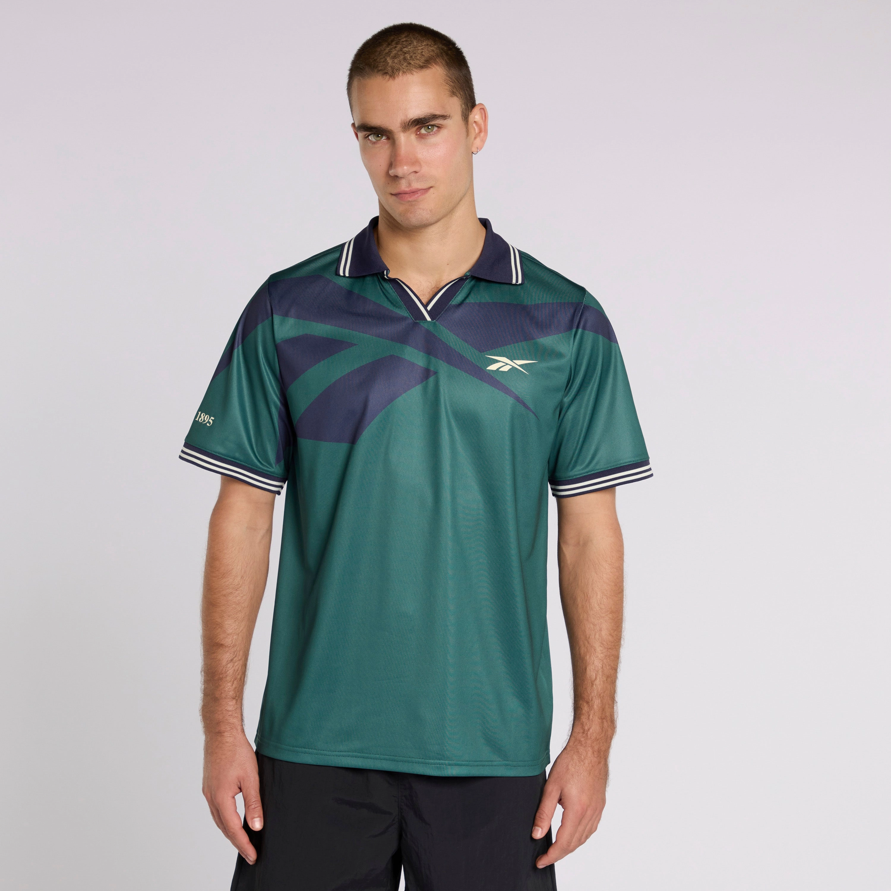 Reebok Vector Jersey White/Green/Navy