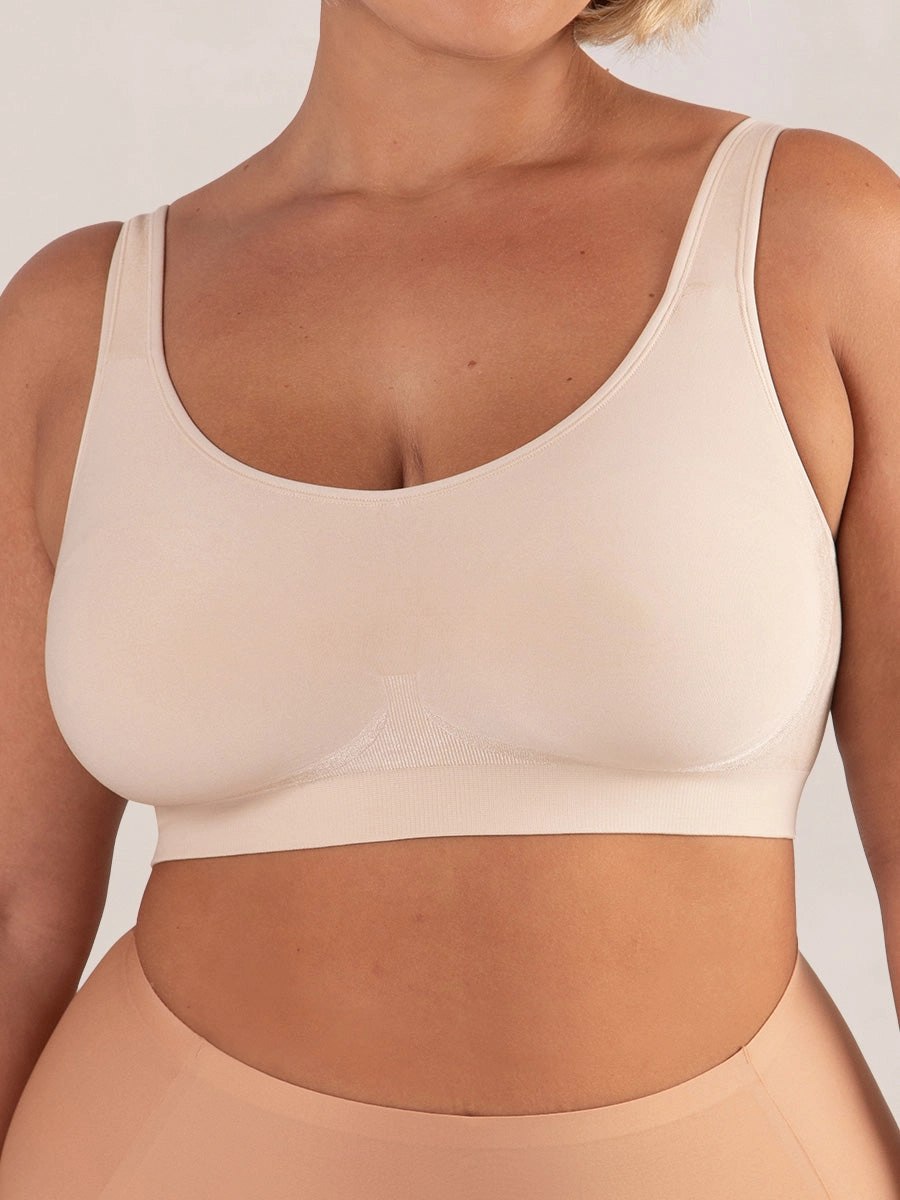 Shapermint Essentials Everyday Comfort Straps Wireless Shaping Bra (55% OFF)