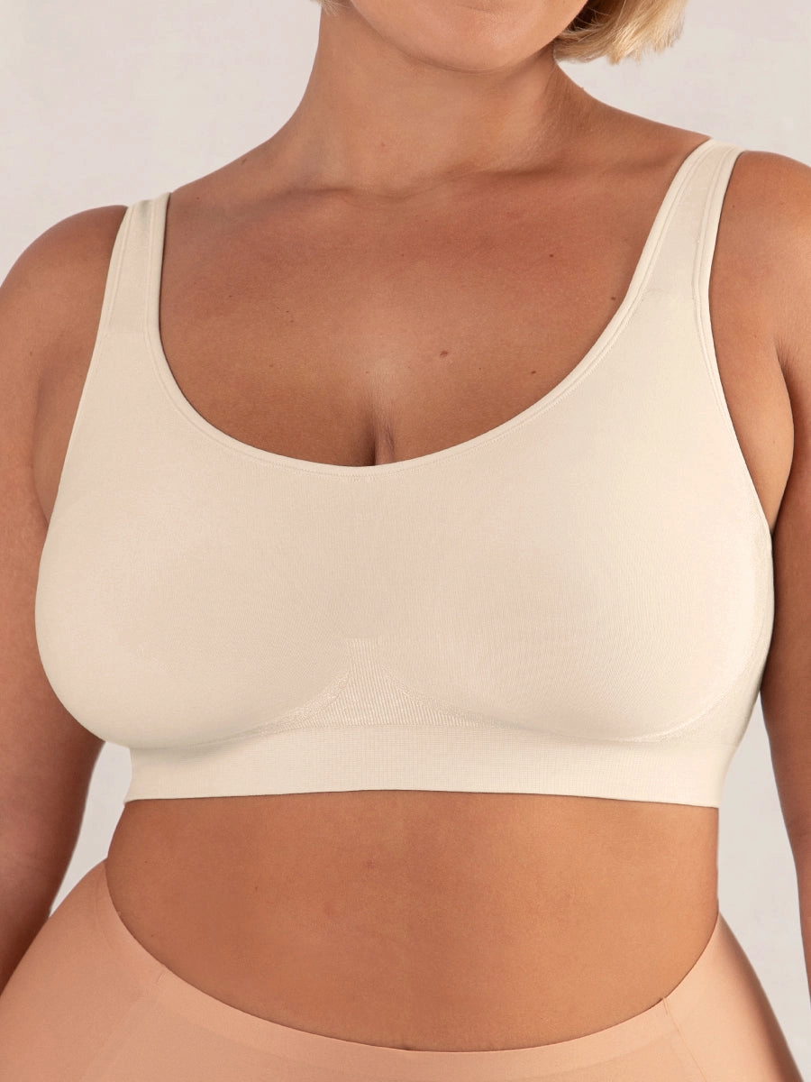 Shapermint Essentials Everyday Comfort Straps Wireless Shaping Bra