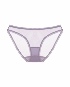 Solid Mesh Hip Bikini