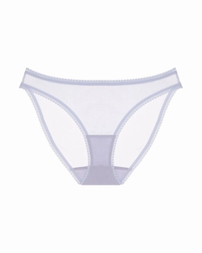 Solid Mesh Hip Bikini