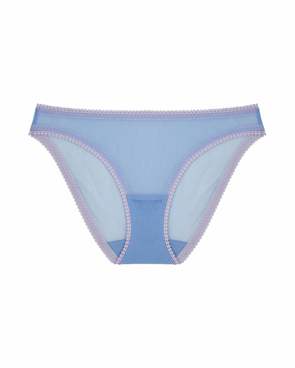 Solid Mesh Hip Bikini