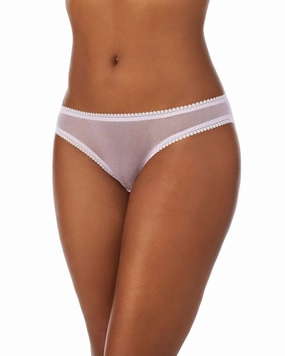 Solid Mesh Hip Bikini