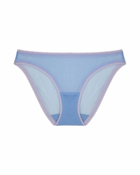 Solid Mesh Hip Bikini