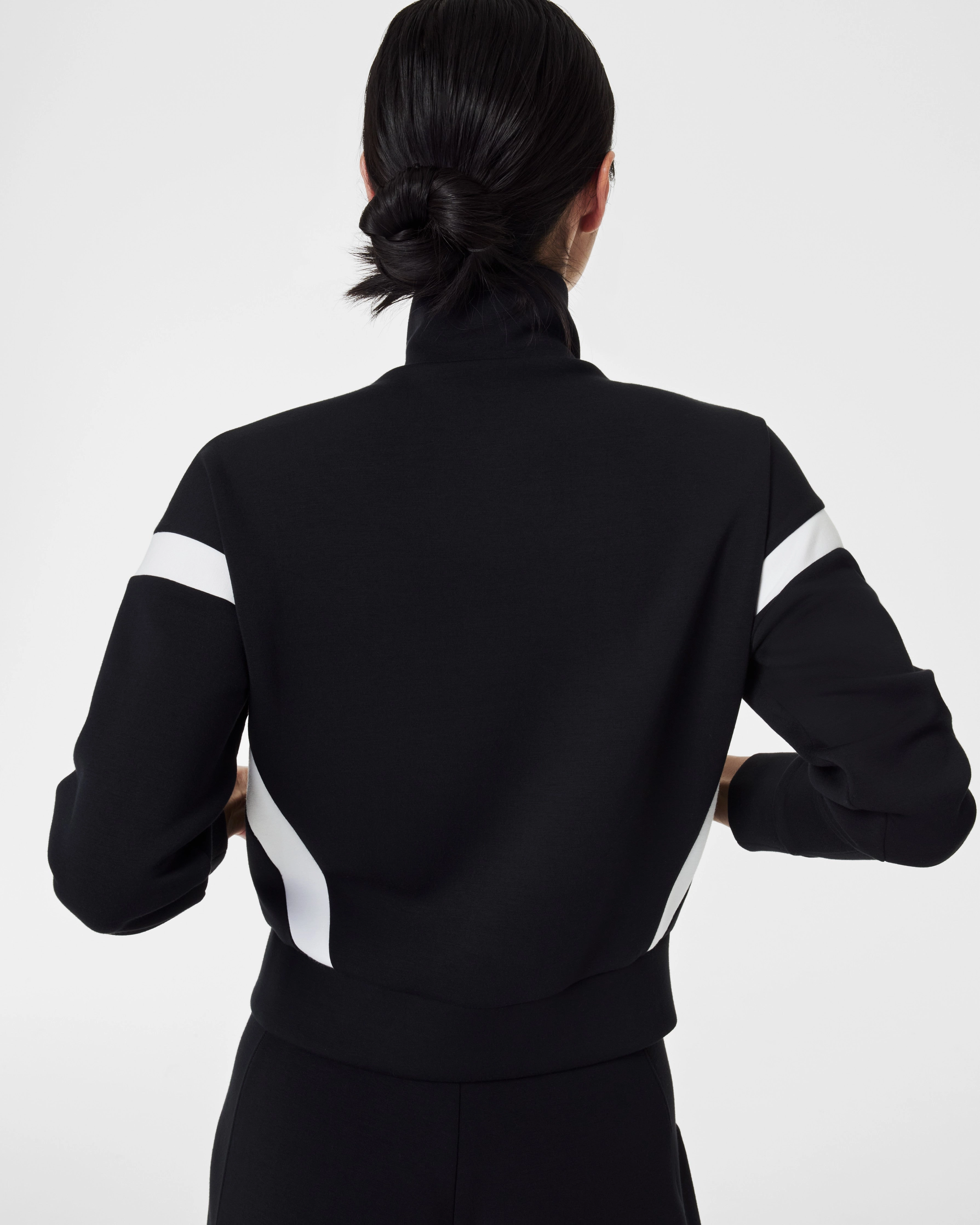 SPANX® AirEssentials Striped Track Jacket