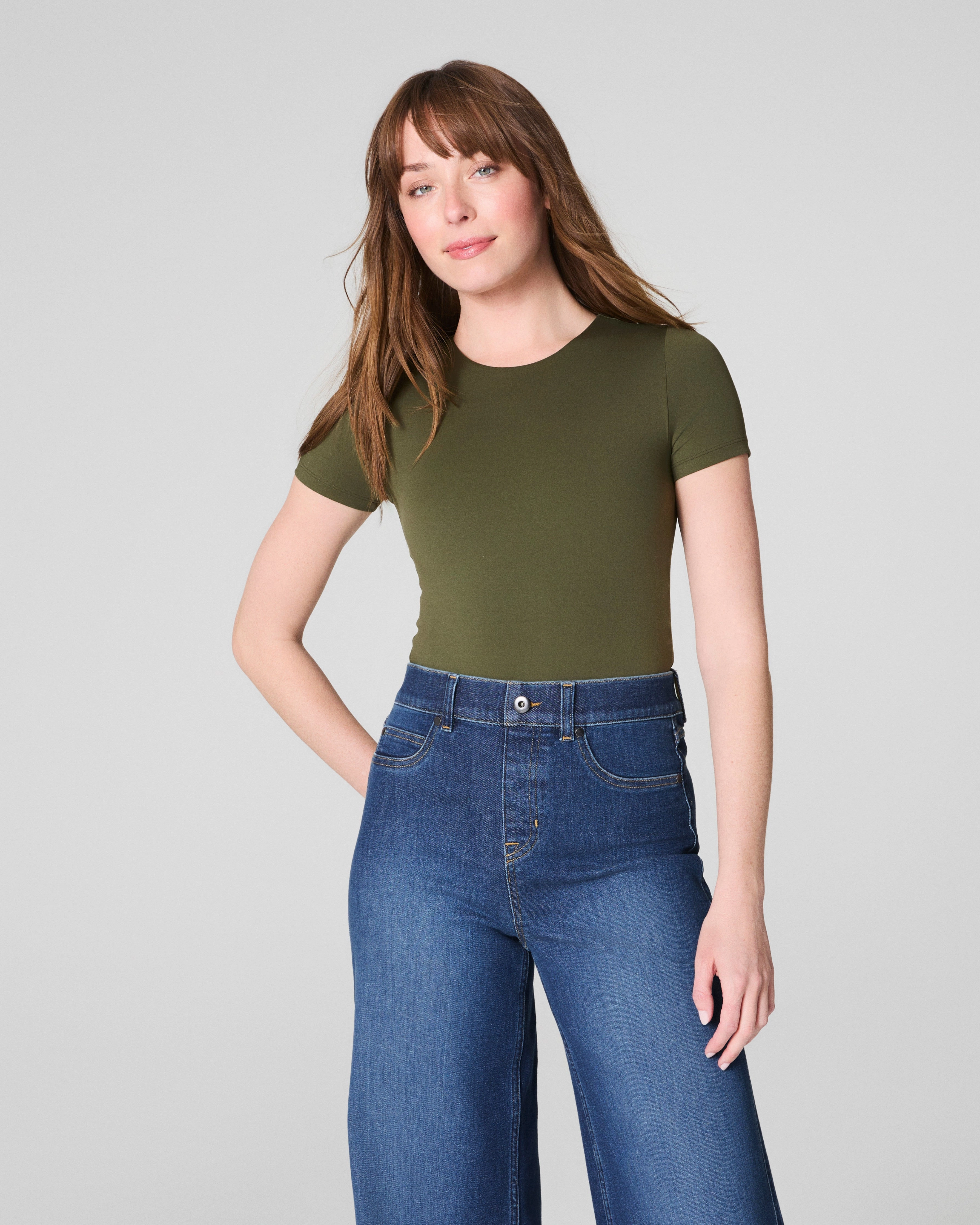 SPANXsmooth™ Jersey Crewneck Tee