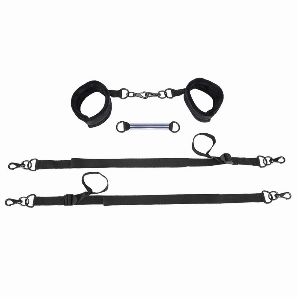 Sportsheets Pivot Connection Kit With Tethers, Cuffs & Hand Grip