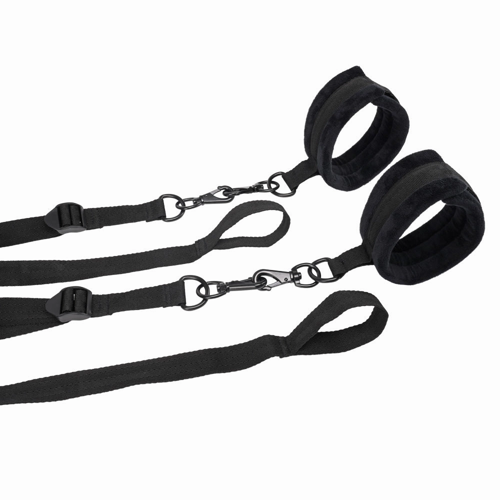 Sportsheets Pivot Connection Kit With Tethers, Cuffs & Hand Grip