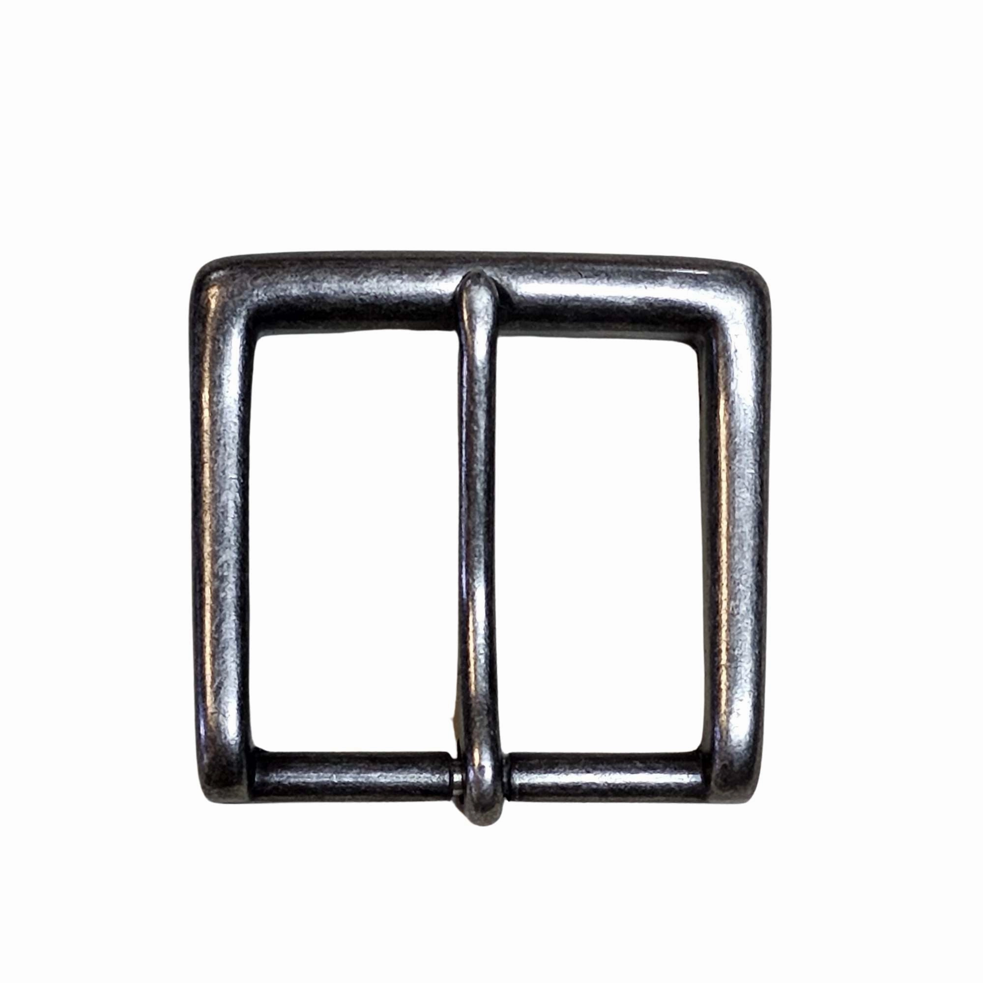 Square Belt Buckle Single Prong Straight Edge - 40 mm/ 1.6"