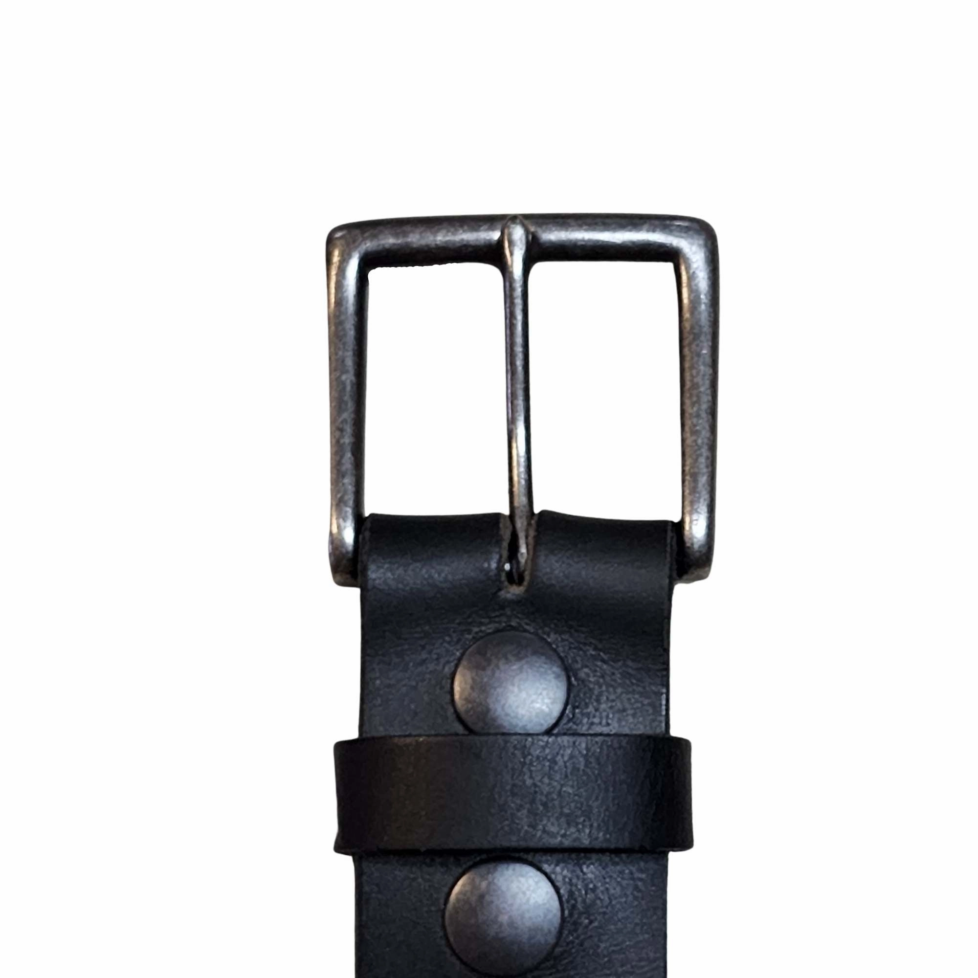Square Belt Buckle Single Prong Straight Edge - 40 mm/ 1.6"