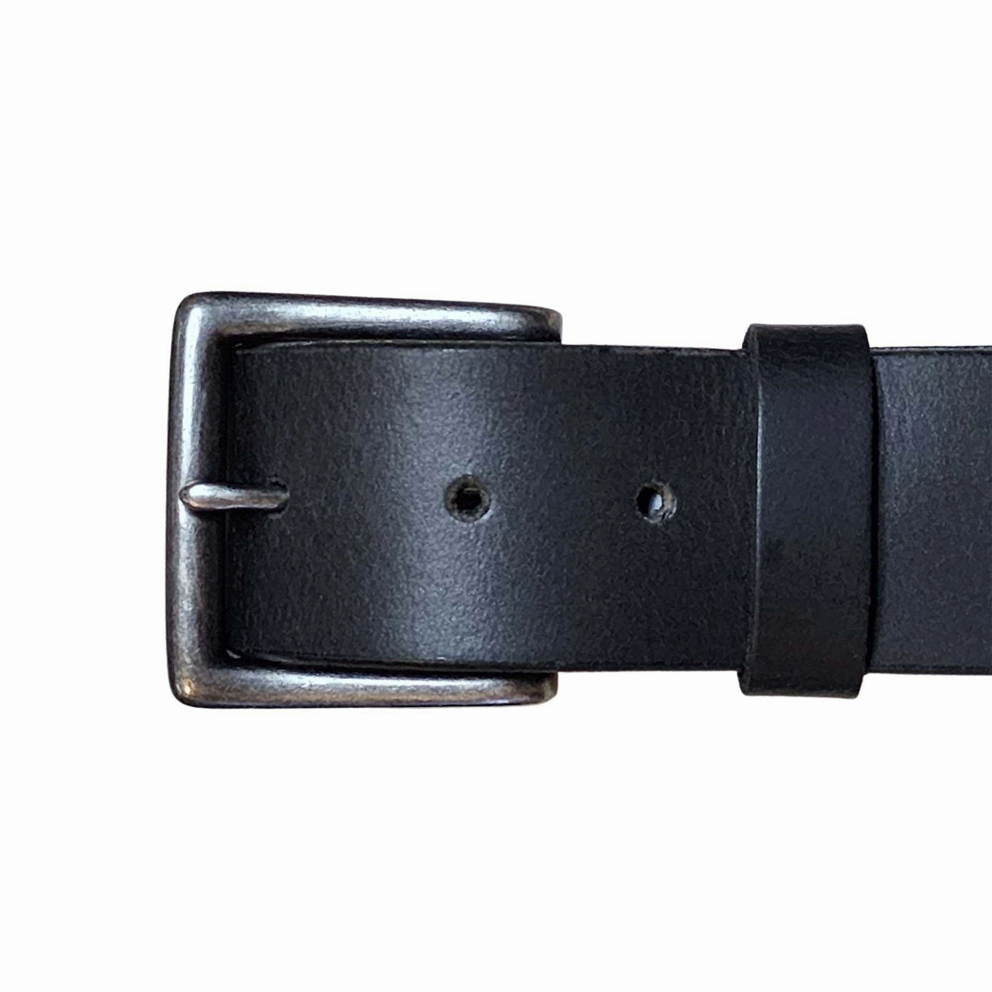 Square Belt Buckle Single Prong Straight Edge - 40 mm/ 1.6"