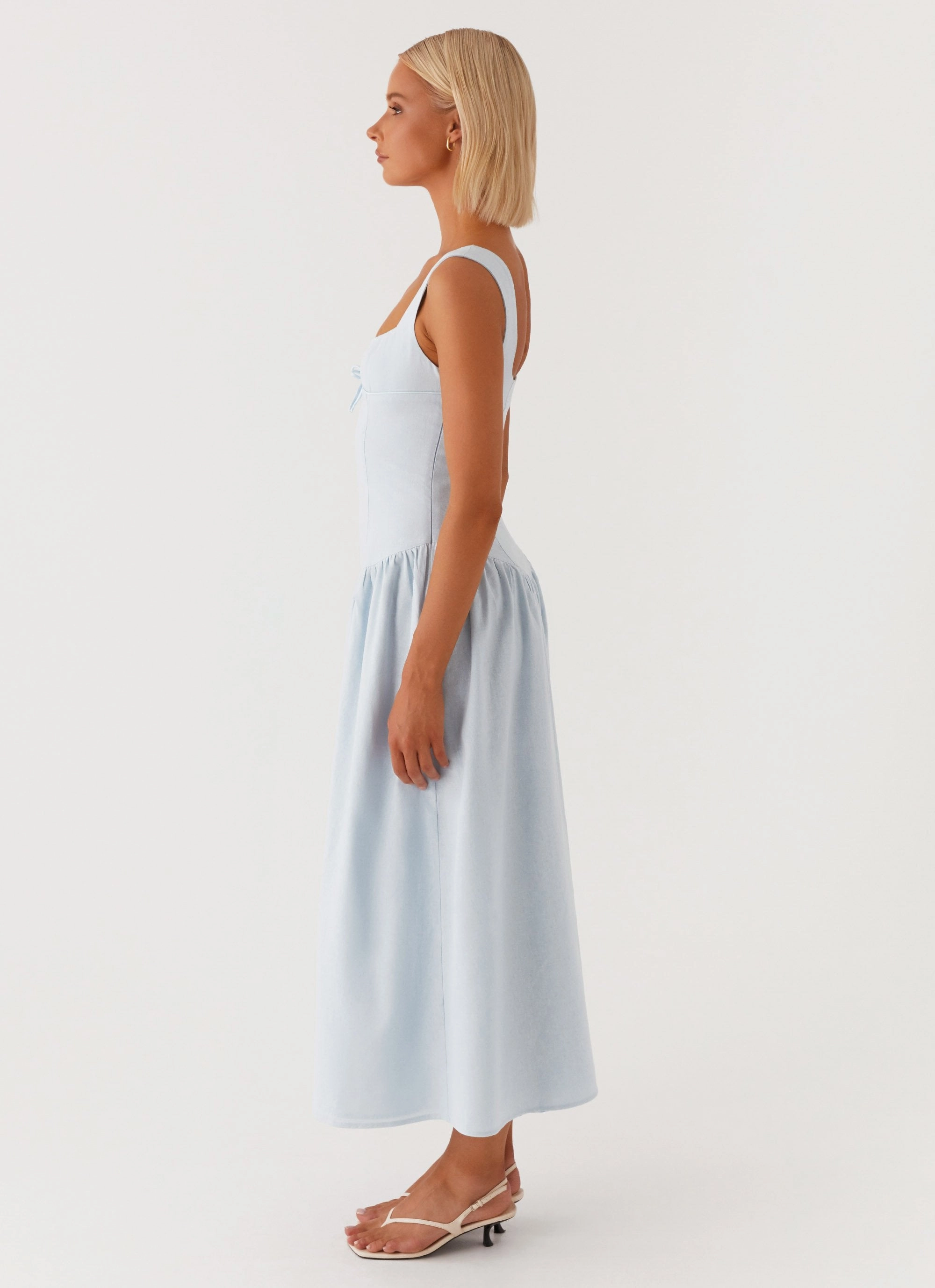 Suzie Midi Dress - Blue