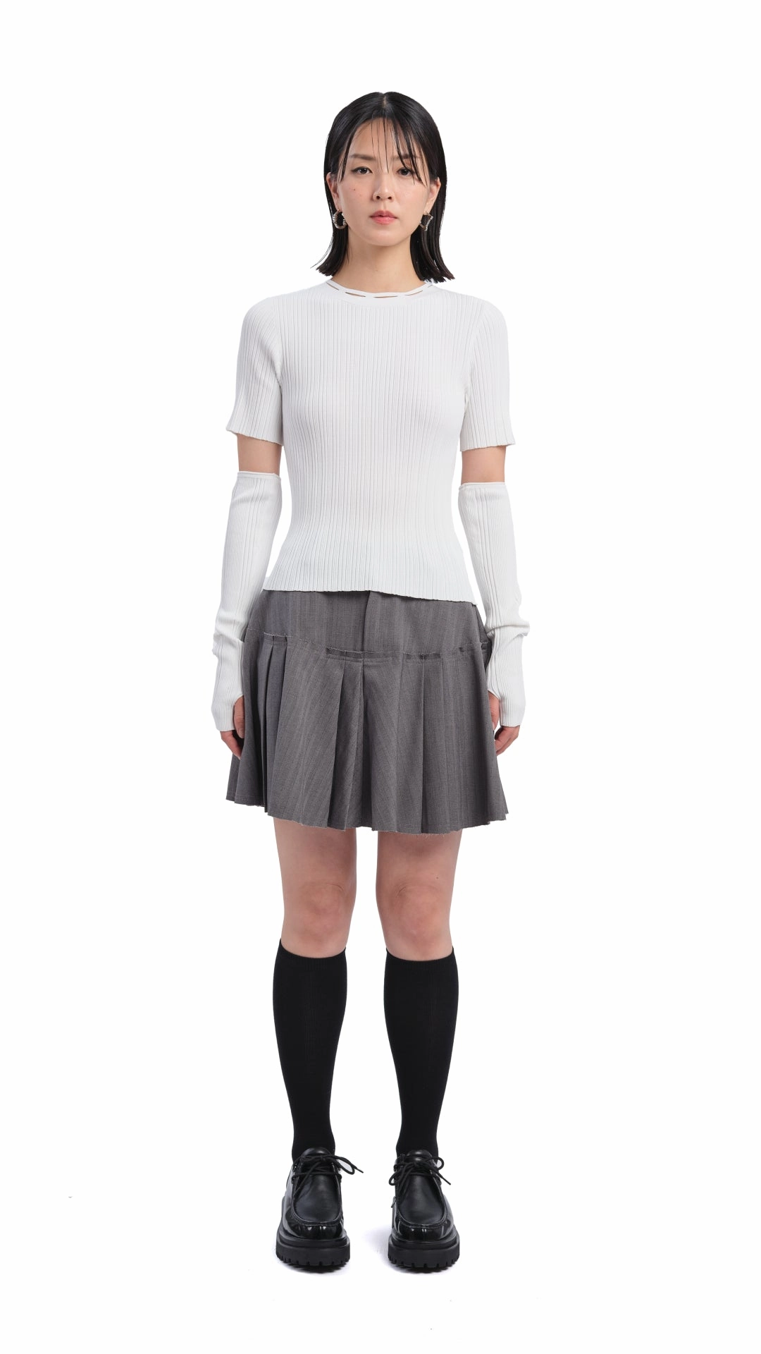 Sweater With Detachable Hand Warmer