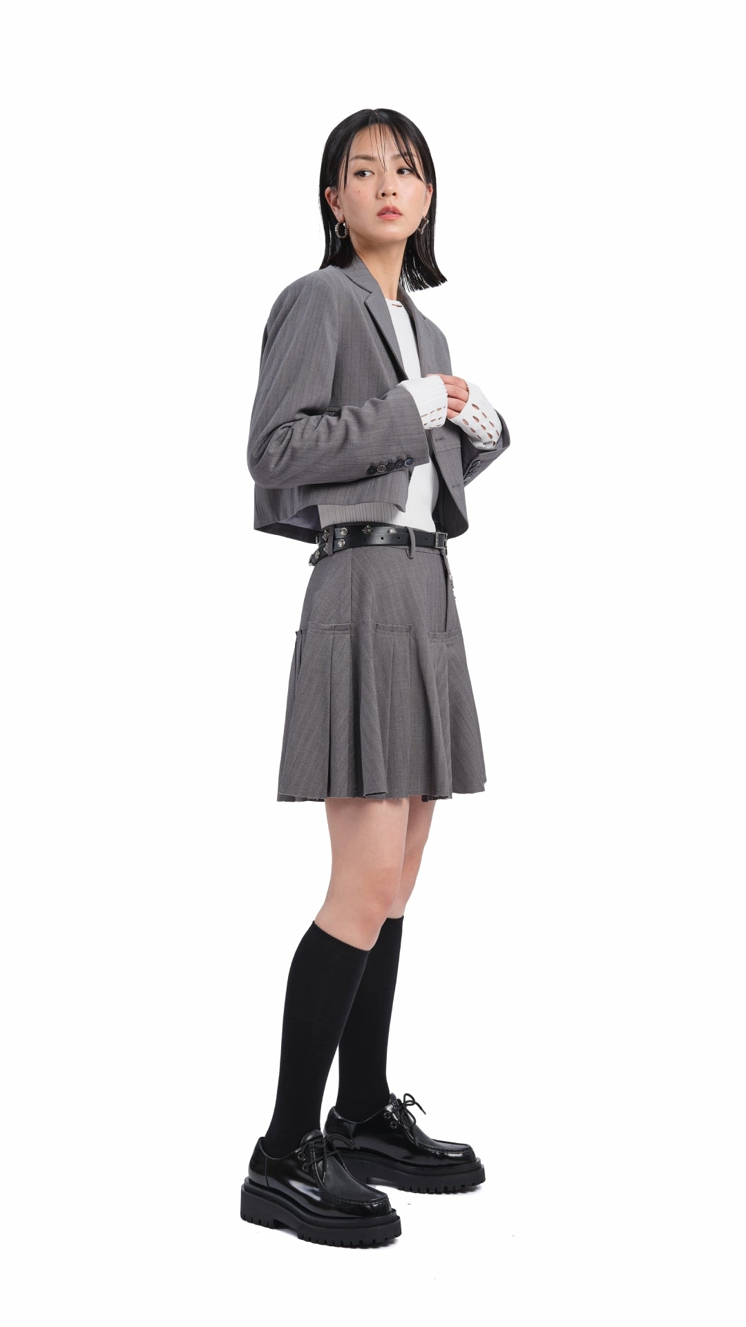 Sweater With Detachable Hand Warmer