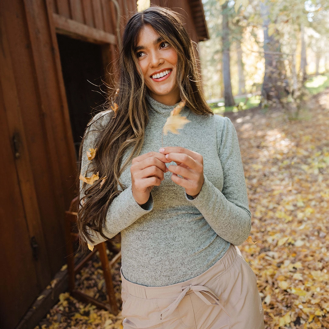 Tatum Turtleneck, Mint