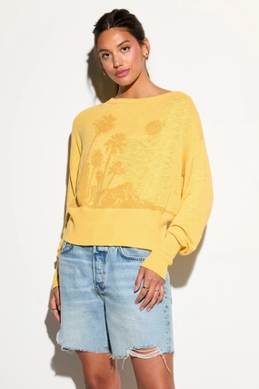 Telepathic Devon Off Shoulder Sweater