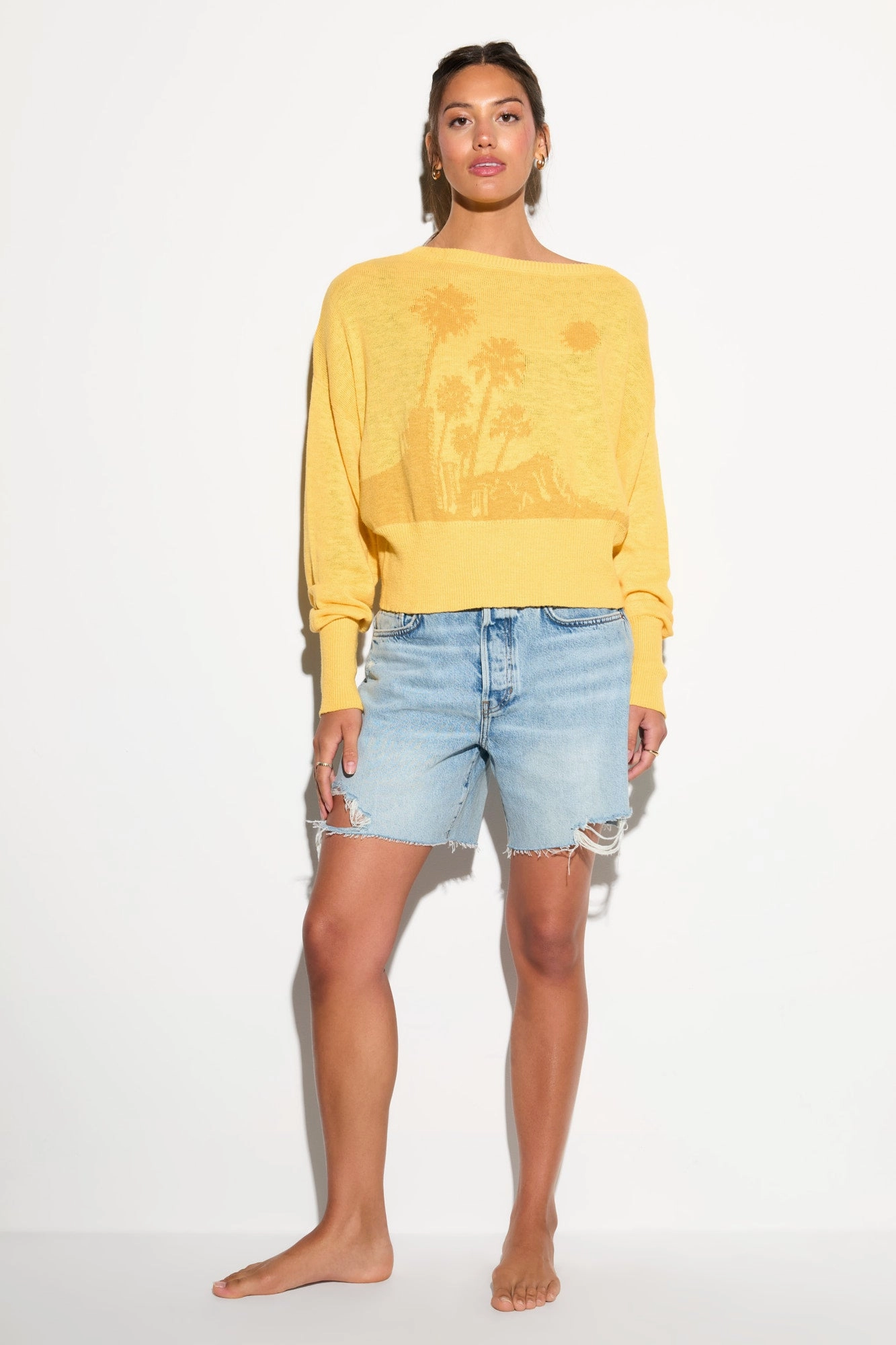 Telepathic Devon Off Shoulder Sweater