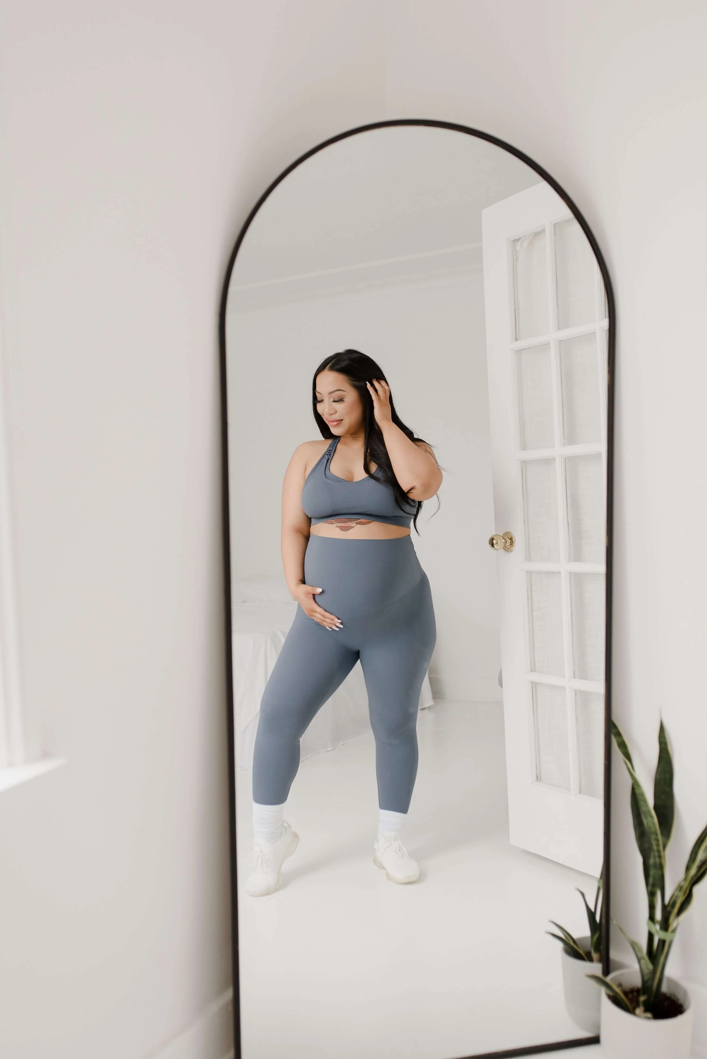 The Baby Mama Legging | Baby Blues