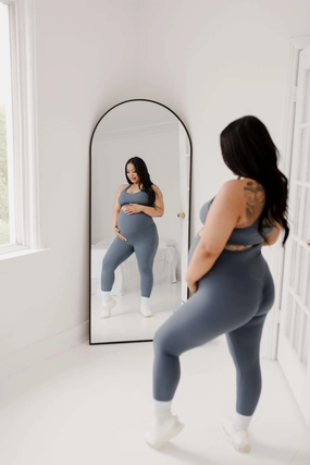 The Baby Mama Legging | Baby Blues