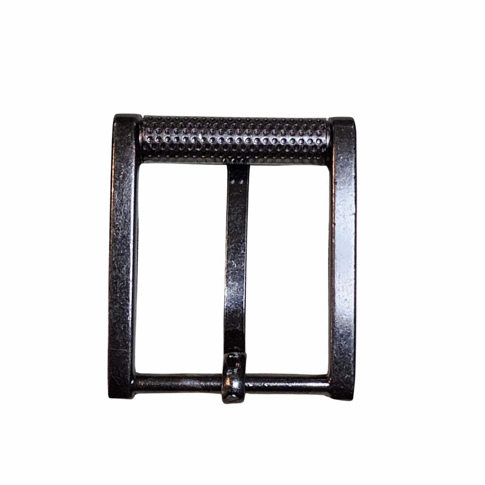 The Pinnacle Belt Buckle - Embossed Heavy Duty Straight Edge Belt Buckle - 40 mm/ 1.6"