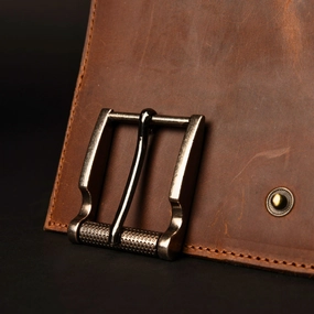 The Pinnacle Belt Buckle - Embossed Heavy Duty Straight Edge Belt Buckle - 40 mm/ 1.6"