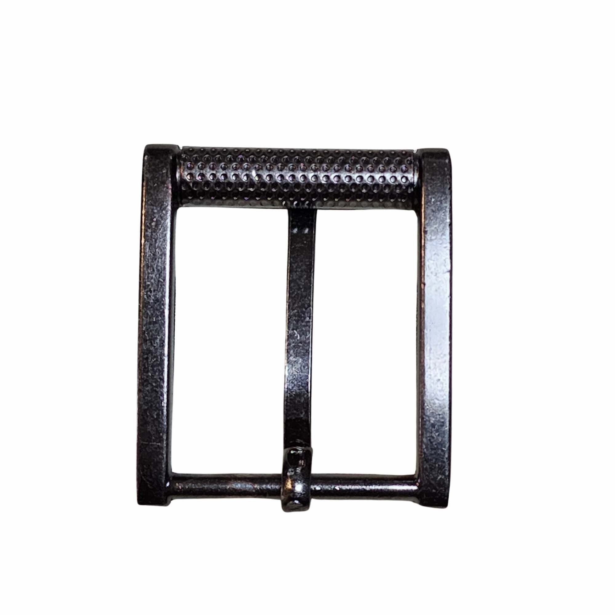 The Pinnacle Belt Buckle - Embossed Heavy Duty Straight Edge Belt Buckle - 40 mm/ 1.6"