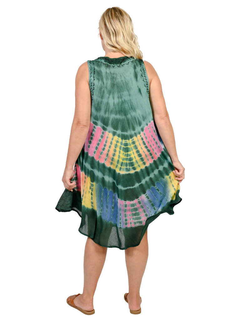 Tie Dye Umbrella Dresses
