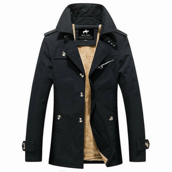 West Louis™ High Quality Thicken Cotton Parkas Coat