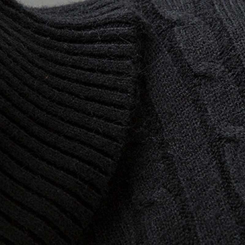 West Louis™ Turtleneck Solid Casual Sweater