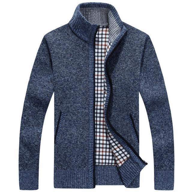 West Louis™ Velvet Cashmere Sweater Cardigan