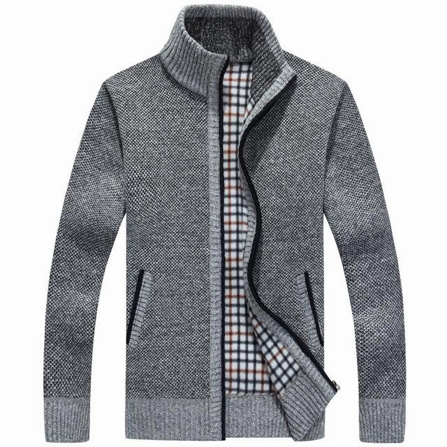 West Louis™ Velvet Cashmere Sweater Cardigan