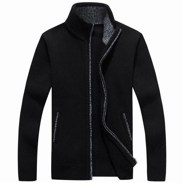 West Louis™ Velvet Cashmere Sweater Cardigan