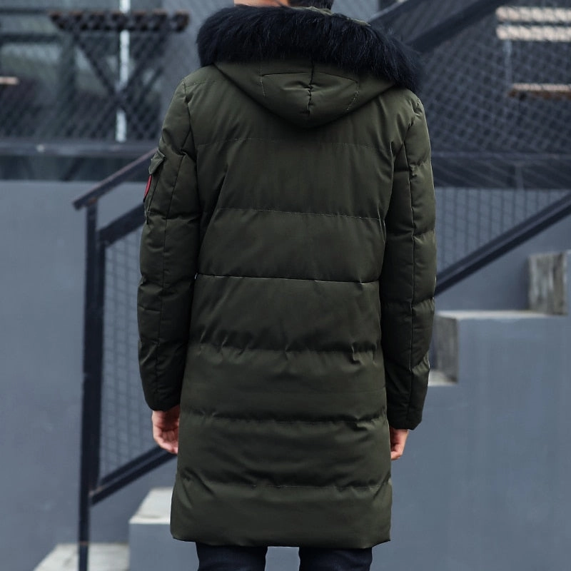 West Louis™ Winter Cotton Thick Quality Long Coat