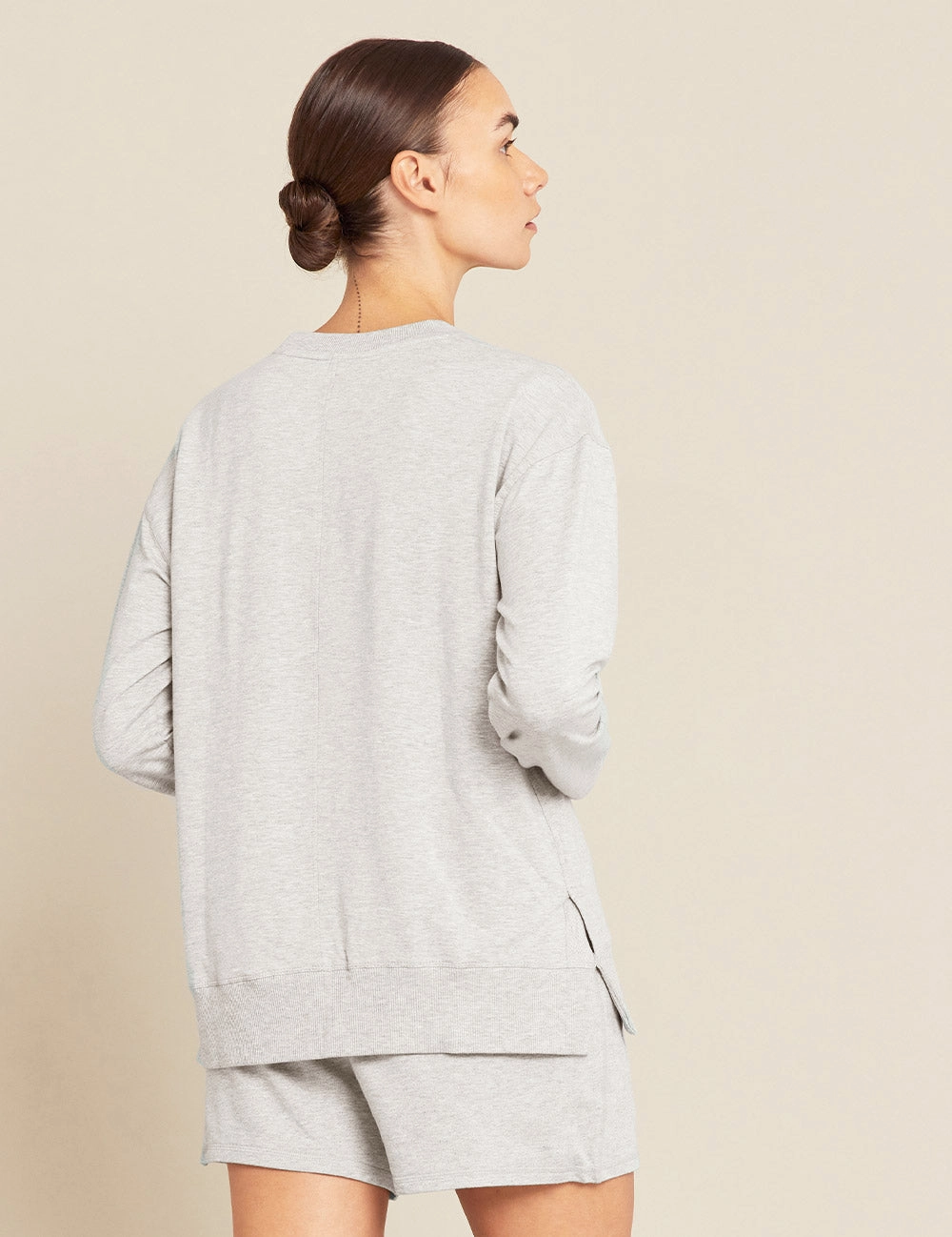 Women's Lightweight Pullover - Grey Marl