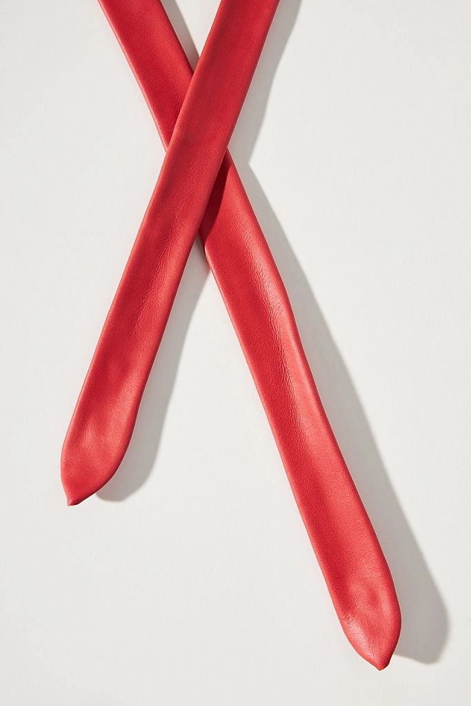 Wrap Leather Belt - Upsell Red