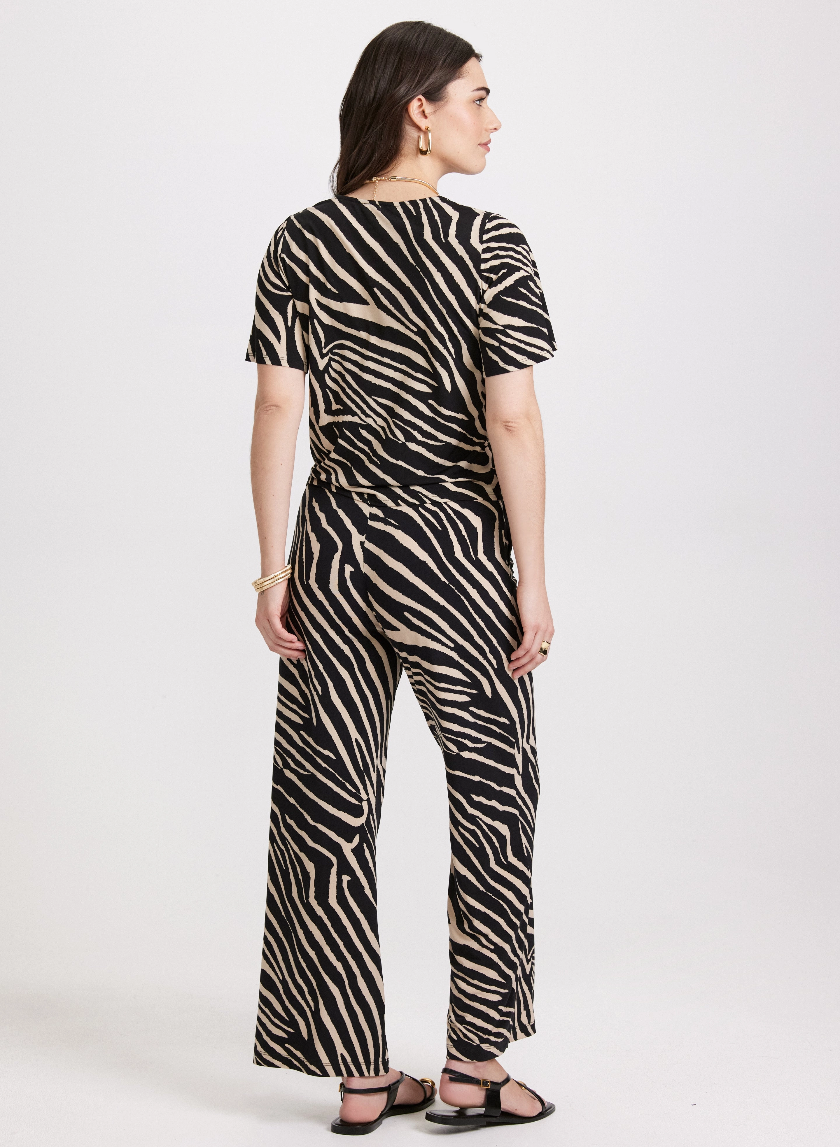 Zebra Print Top