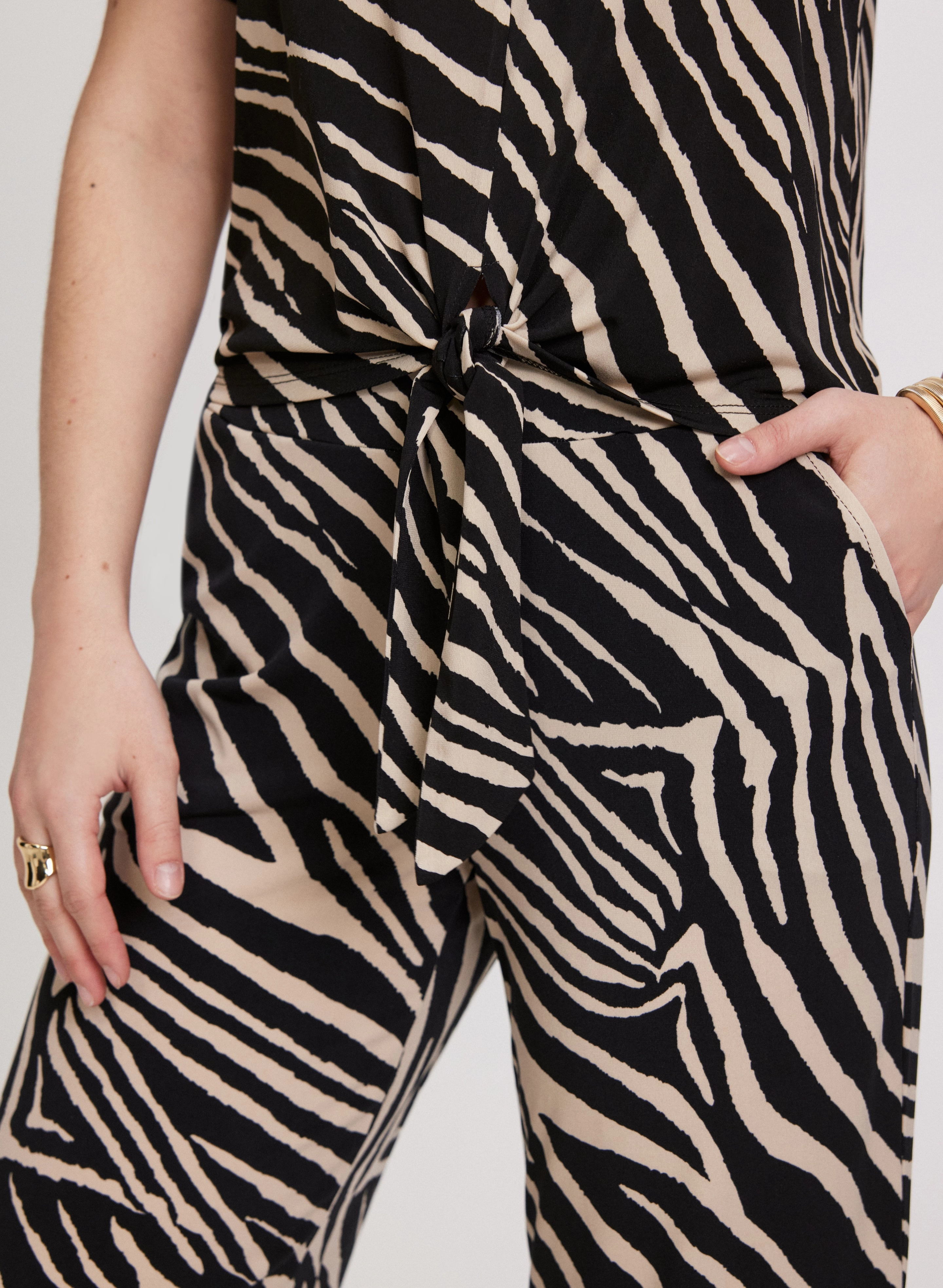 Zebra Print Top